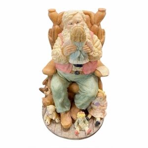 Ken Memoli "The Legend of Santa Claus" 1995 DEAR SANTA CF-063 #1002 Hand Painted